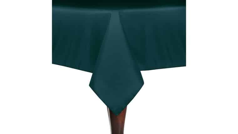 Polyester | Teal | 120″ x 120″ Square Tablecloth Rental | Rental