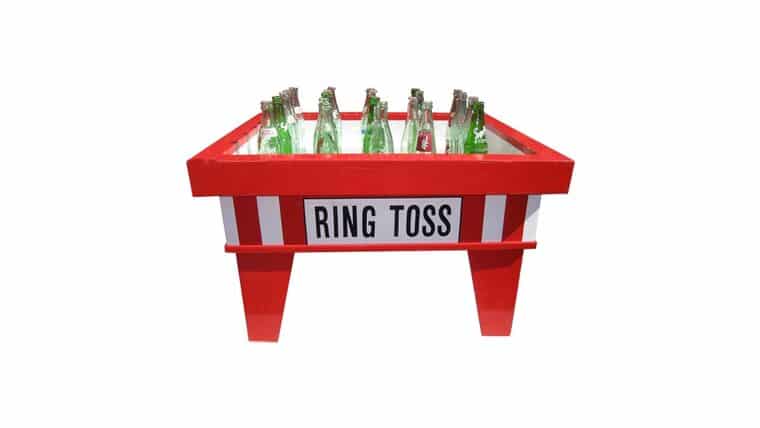 2′ x 2′ Glass Coke Bottle Ring Toss Game | Rental
