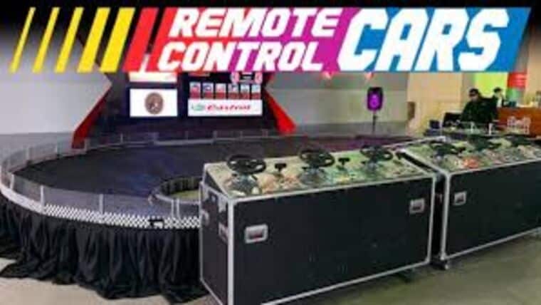 6 Player Remote Control Micro Reality Cars Game | Rental