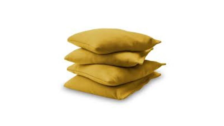 Gold Corn Hole Bean Bag | Rental