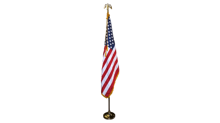 10′ x 15′ American Flag with Stand Kit | Rental