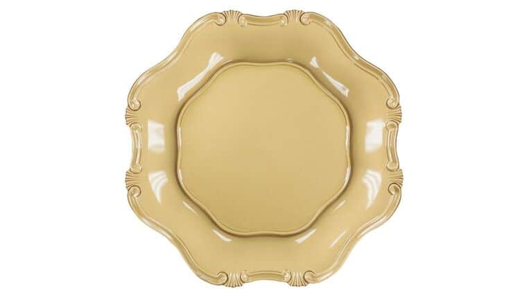 Charger Plate | Baroque | Gold | Rental Charger Plate | Baroque | Gold | Rental