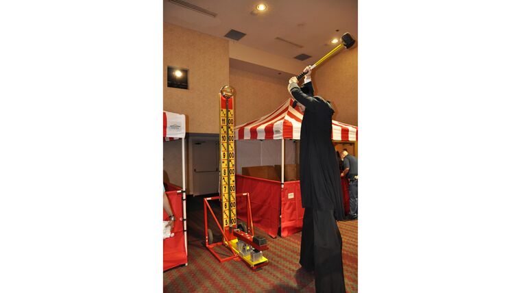 10′ Hi-Striker Carnival Game | Rental