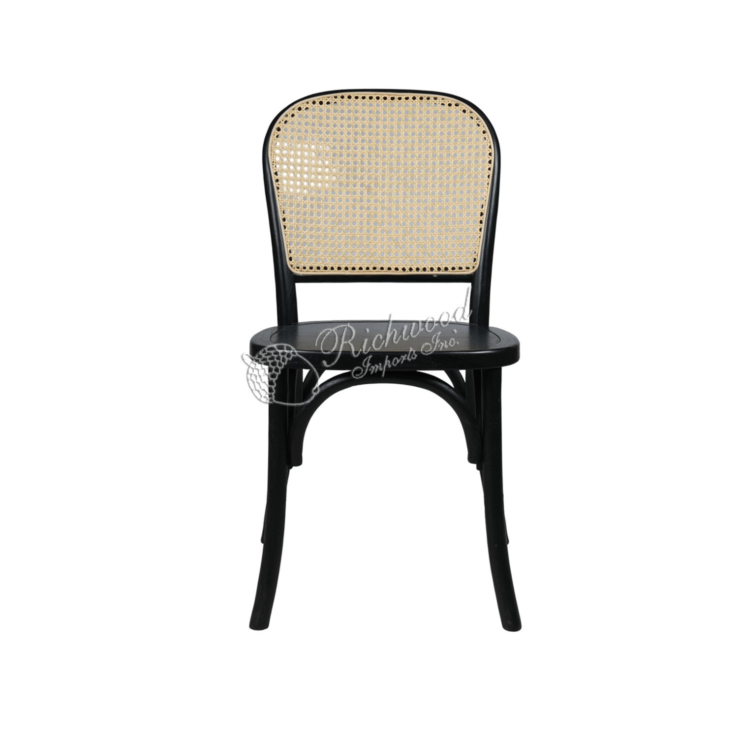 EMILY – Stackable w/ Wooden Seat -Black | Rental EMILY – Stackable w/ Wooden Seat -Black | Rental