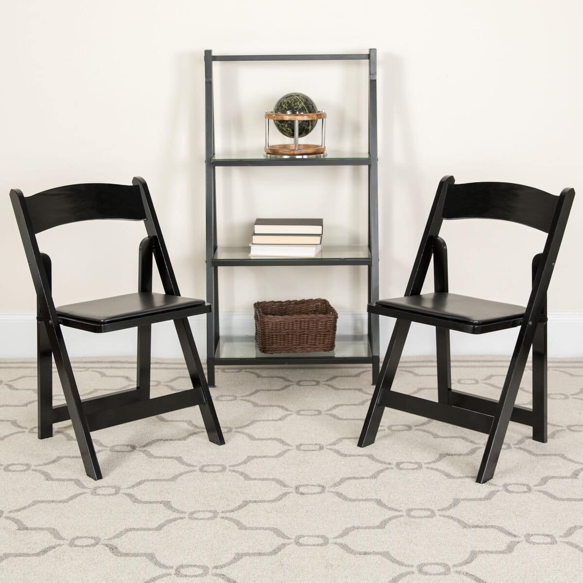 Tuscan Padded Chair – Black – Resin | Used – Purchase | Rental Tuscan Padded Chair – Black – Resin | Used – Purchase | Rental