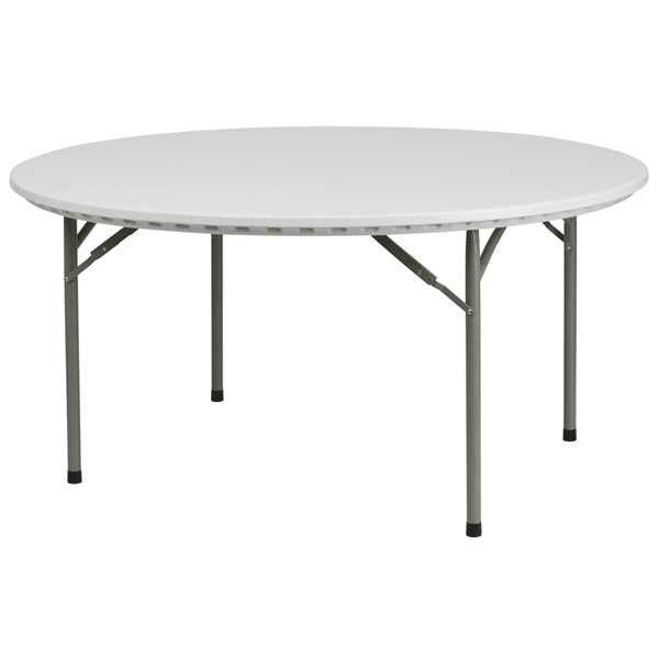 60″ Round Resin Table – 30″ Tall | Rental