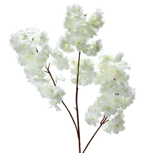 Decostar™ Cherry Blossom Branch 42″ White | Rental