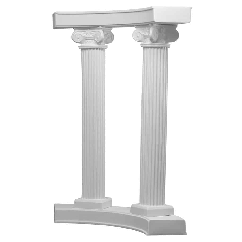 4 Piece Curved Scamozzi Set | Rental