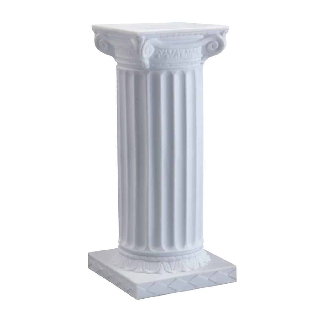 Empire 24″ Column – White | Rental