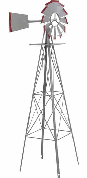 10′ Red Shed Windmill | Rental 10′ Red Shed Windmill | Rental