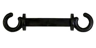 Plastic C Hook For Stanchion – Black | Rental Plastic C Hook For Stanchion – Black | Rental