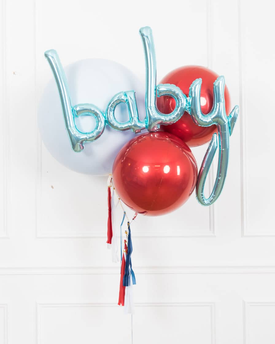 Baseball – Giant BABY Bouquet with Half-Tassel | Rental Baseball – Giant BABY Bouquet with Half-Tassel | Rental