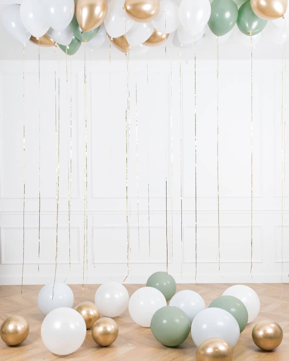 Botanical – Ceiling & Floor Balloon Set | Rental