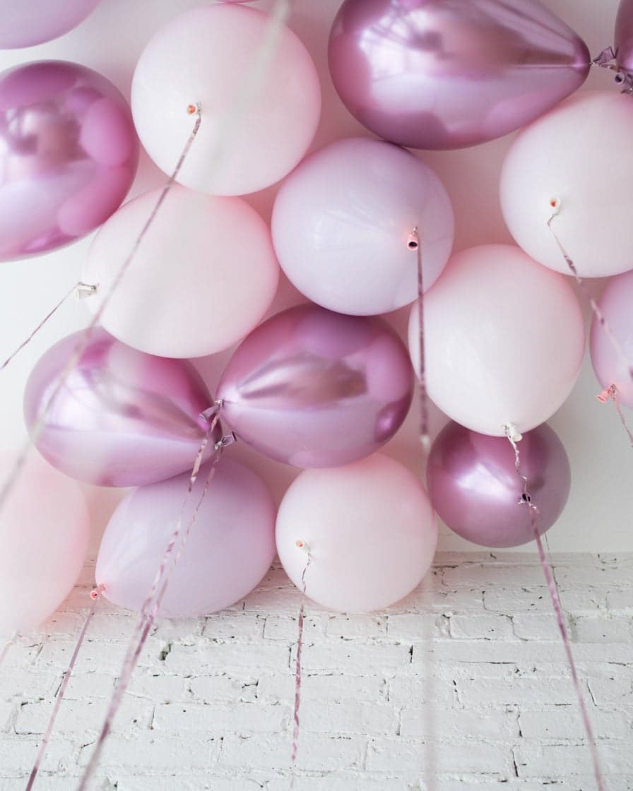 Modern Mauve – 11in Ceiling Balloons – set of 25 | Rental Modern Mauve – 11in Ceiling Balloons – set of 25 | Rental