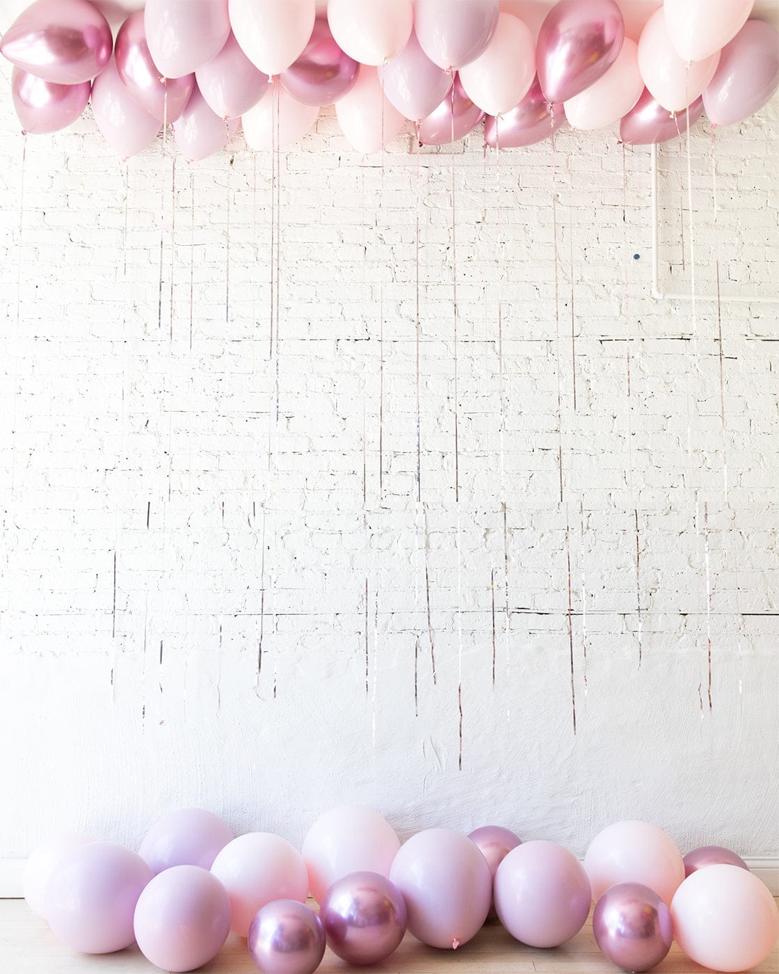 Modern Mauve – Ceiling and Floor Balloon Set | Rental Modern Mauve – Ceiling and Floor Balloon Set | Rental