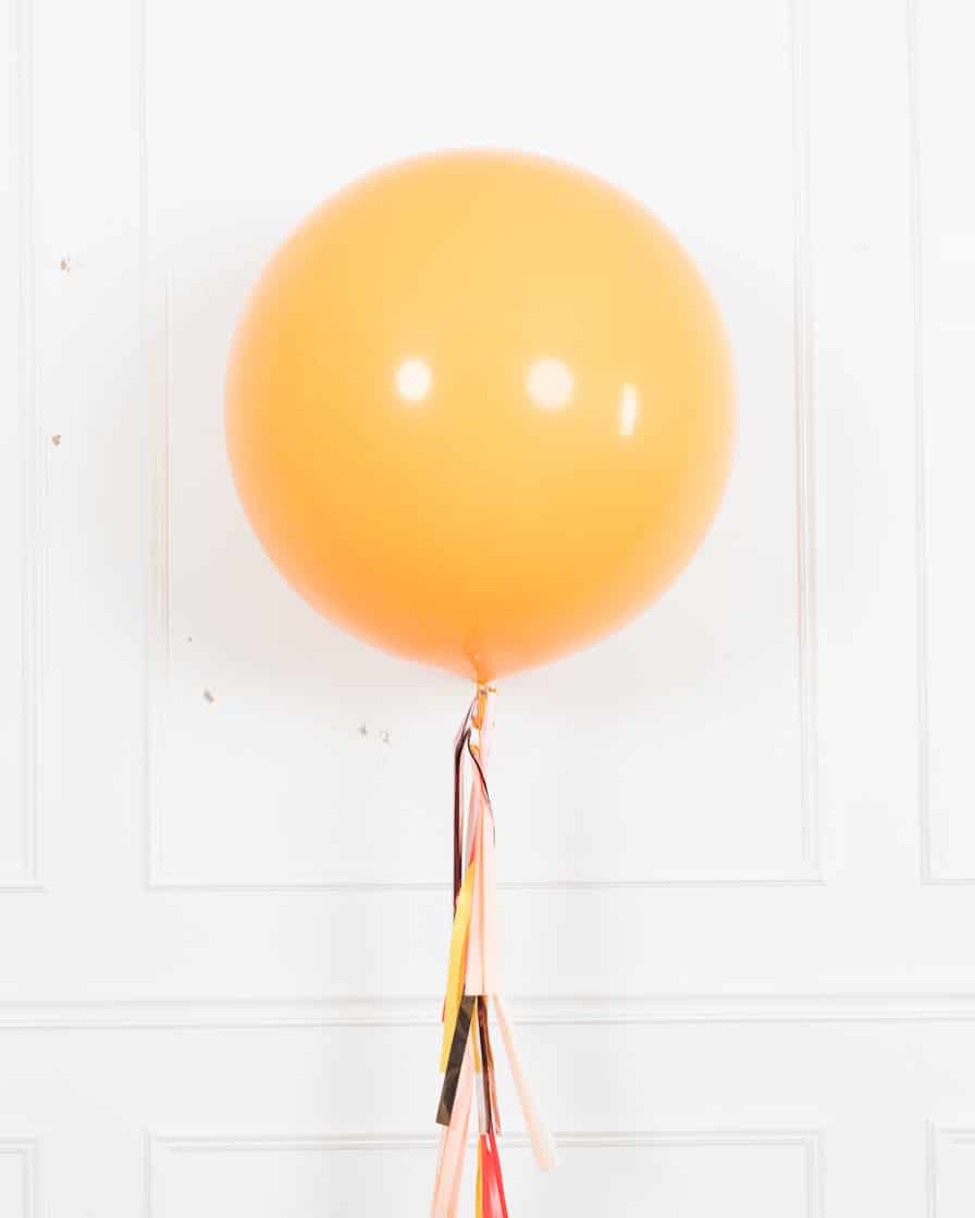 Citrus – Giant Balloon with Tassel | Rental Citrus – Giant Balloon with Tassel | Rental