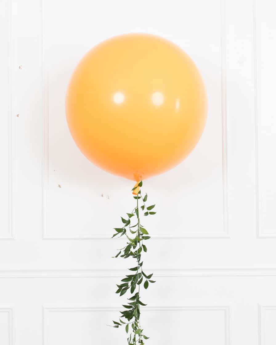Citrus – Giant Balloon with Greenery Tassel | Rental Citrus – Giant Balloon with Greenery Tassel | Rental