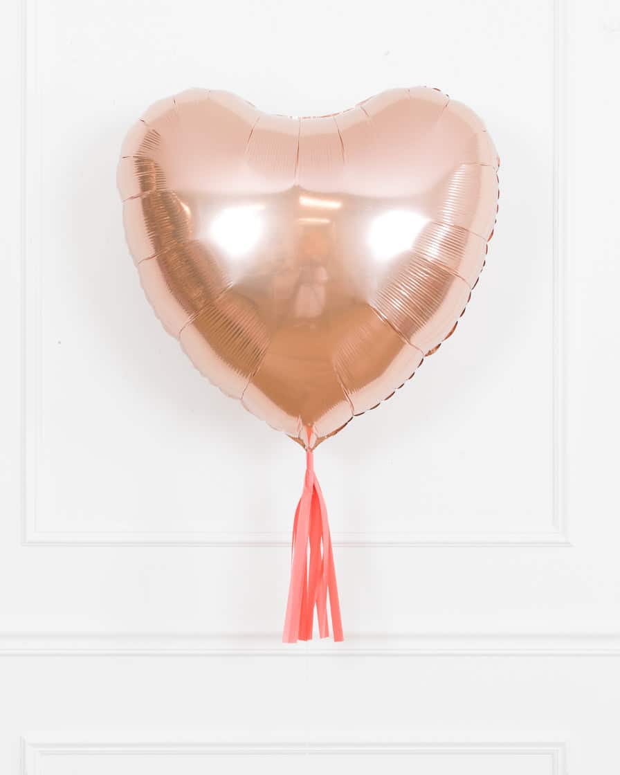 Citrus – 36in Heart Foil Balloon with Skirt | Rental Citrus – 36in Heart Foil Balloon with Skirt | Rental