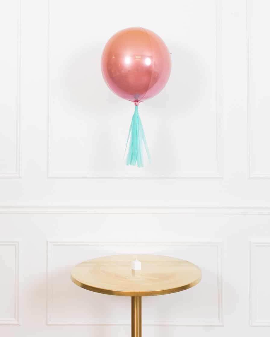Office Birthday Party – 16in Orb Centerpiece with Skirt | Rental