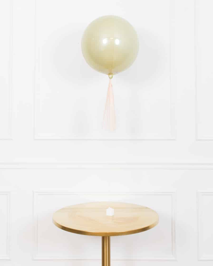 Office Baby Shower – 16in Orb Centerpiece with Skirt | Rental