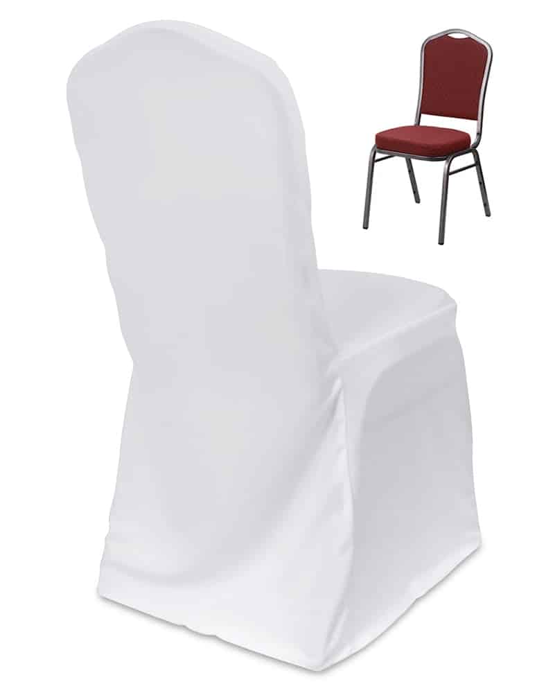 Poplin Crown Back Banquet Chair Cover – Basic Quality | Rental