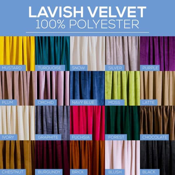 Lavish Velvet – 100% Polyester – By The Yard – 110″ Width | Rental Lavish Velvet – 100% Polyester – By The Yard – 110″ Width | Rental