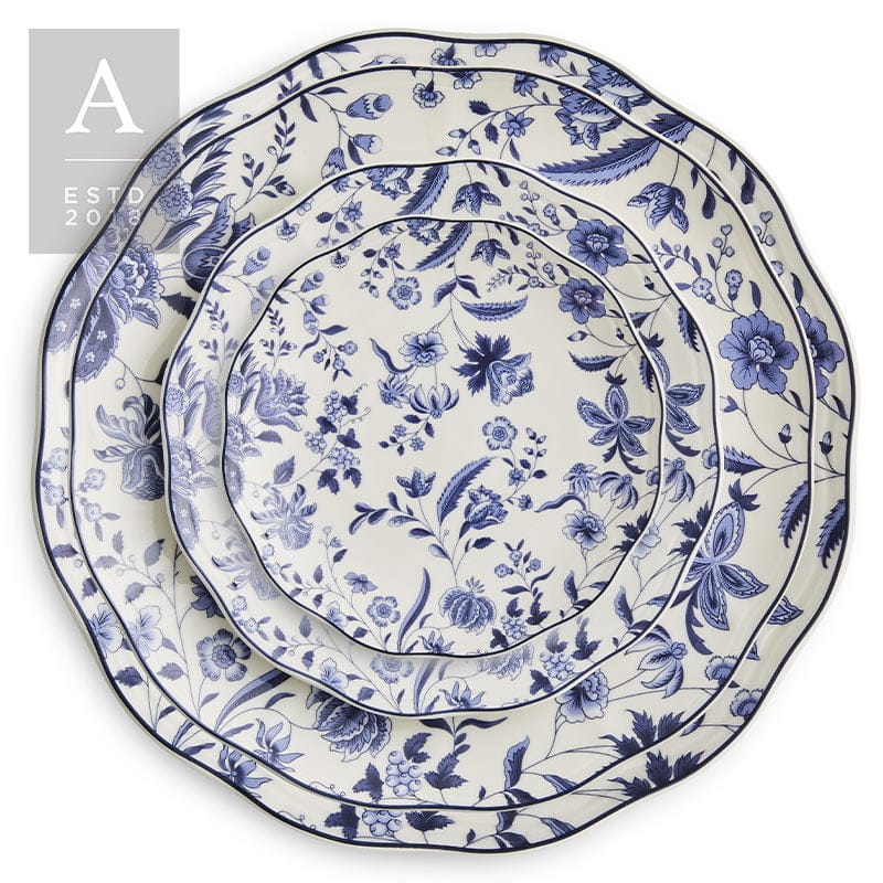 ELEANOR INDIGO DISHWARE – Dinner Plate – 11″ | Rental