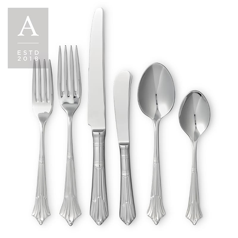 Empire Stainless Mirror Flatware Collection | Rental