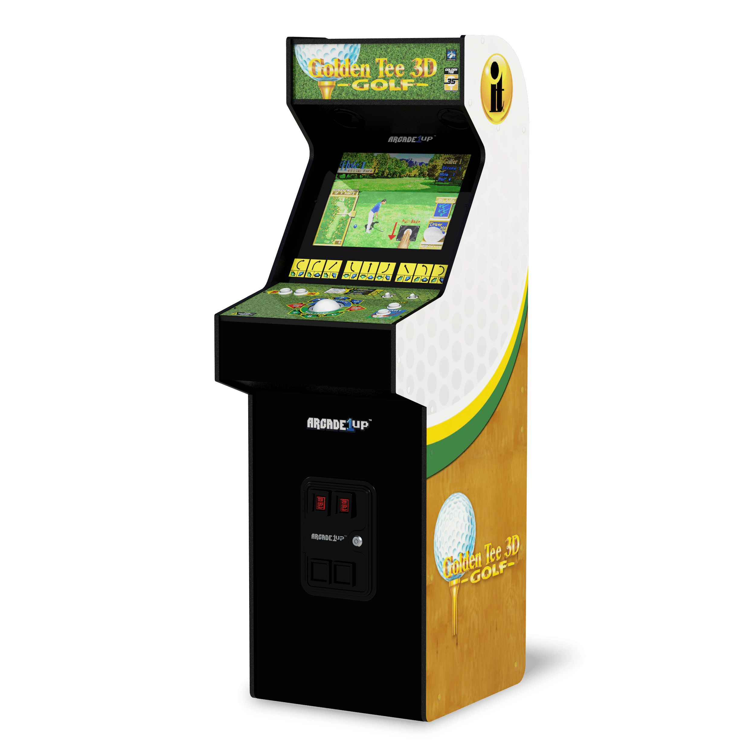 Golden Tee 3D Deluxe Arcade Machine | Rental Golden Tee 3D Deluxe Arcade Machine | Rental