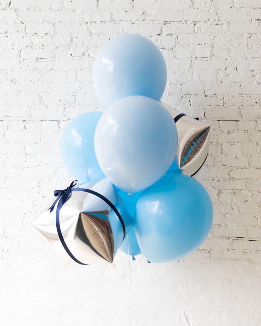 GIFT-Blue Present Bouquet | Rental