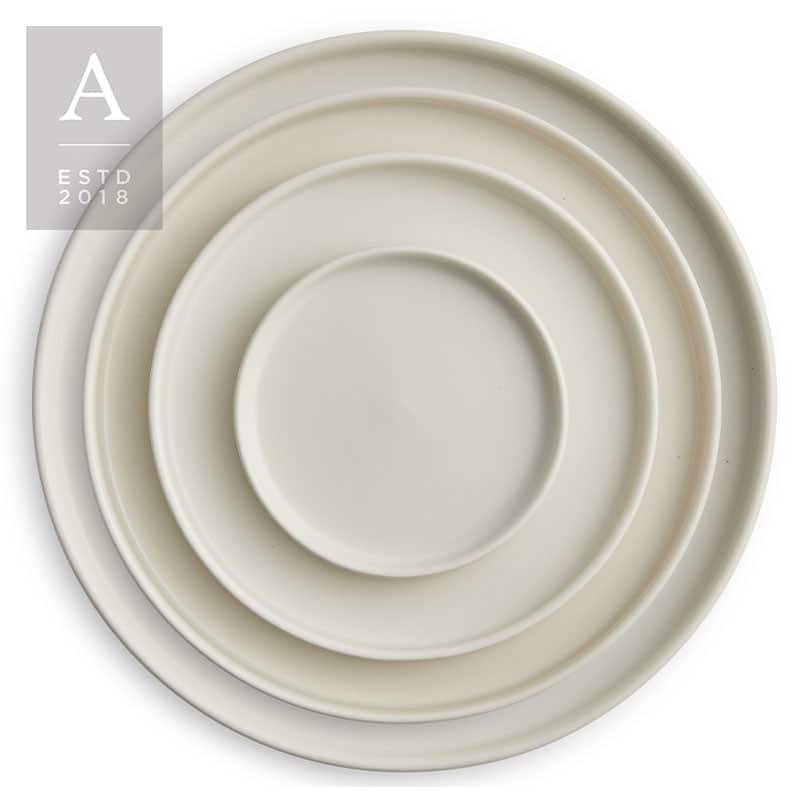 KALEB COTTON STONEWARE – Dinner Plate – 10″ | Rental KALEB COTTON STONEWARE – Dinner Plate – 10″ | Rental