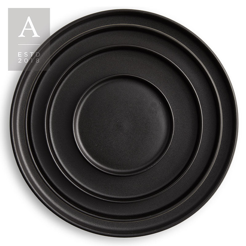 KALEB ONYX STONEWARE – Dinner Plate – 10″ | Rental KALEB ONYX STONEWARE – Dinner Plate – 10″ | Rental