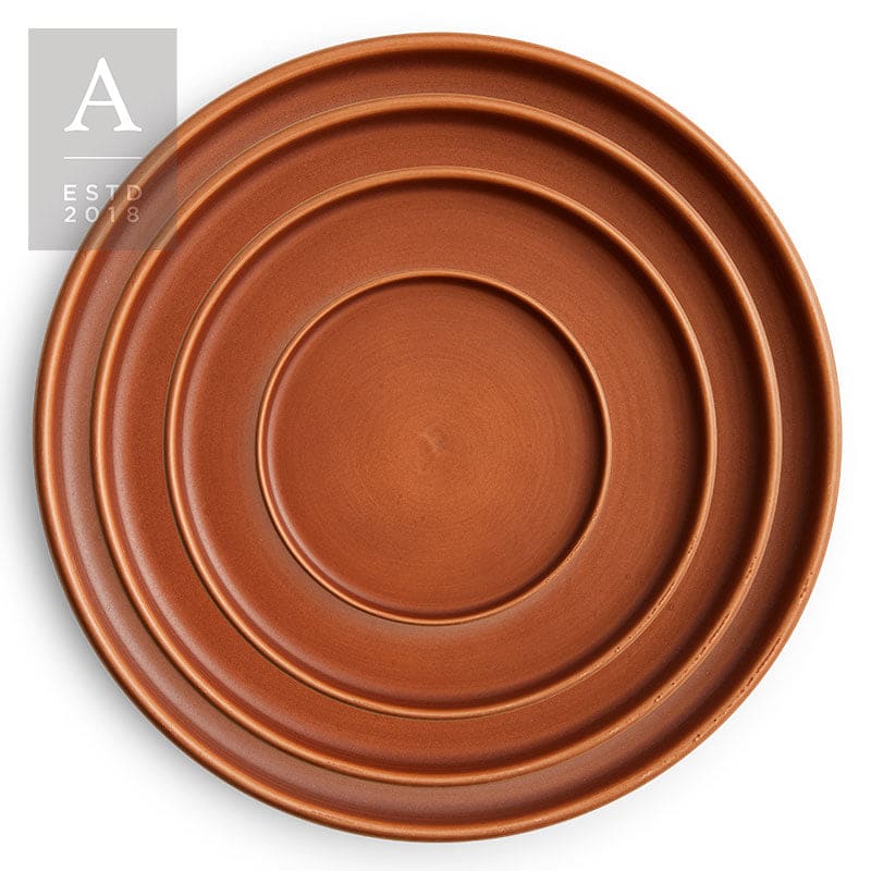 Kaleb Terracotta Stoneware – B&B Plate – 5.25″ | Rental Kaleb Terracotta Stoneware – B&B Plate – 5.25″ | Rental
