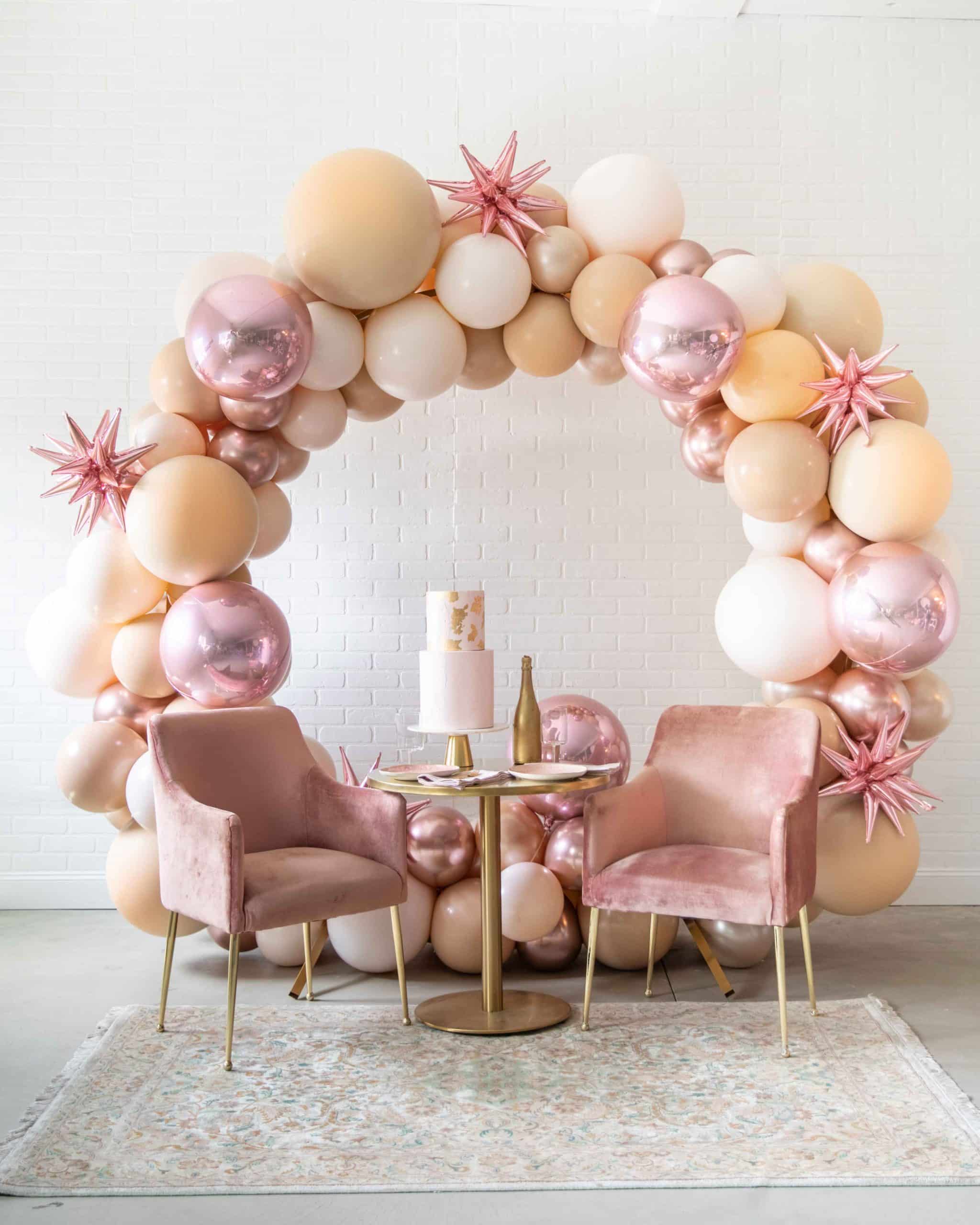 Ravishing Roses – Circle Frame Install Piece | Rental Ravishing Roses – Circle Frame Install Piece | Rental