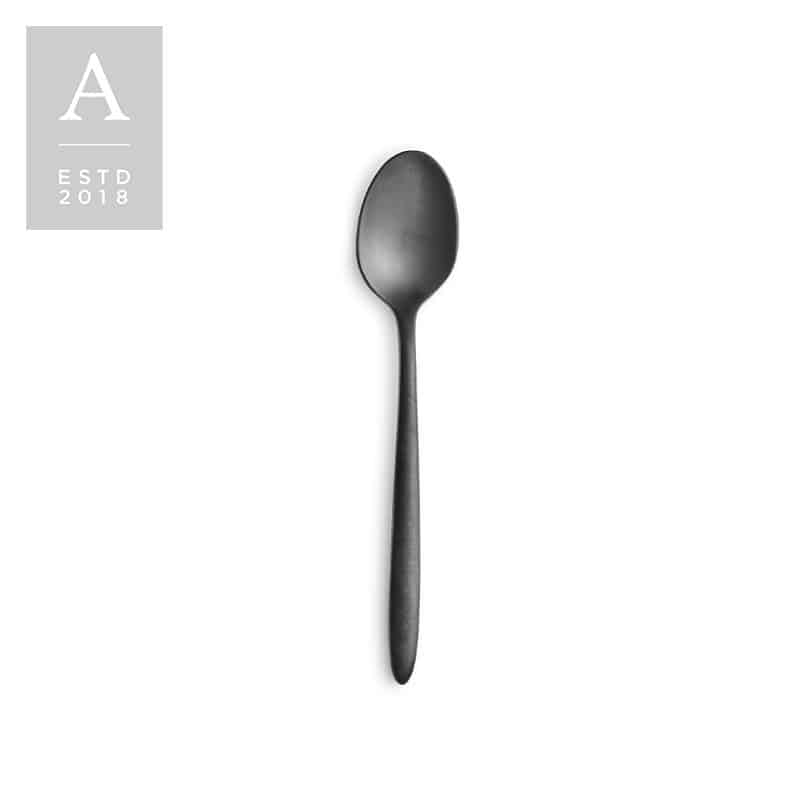 Muse Black Brushed Teaspoon | Rental