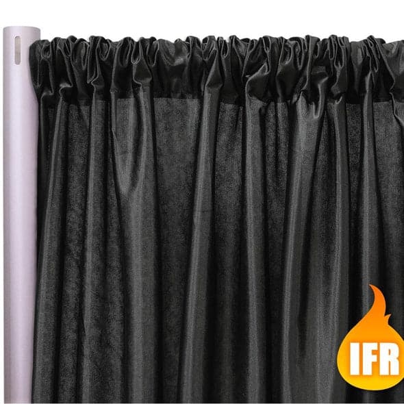 Poly Knit (Fire Retardant) Drape Panels (120″ Wide) / 3 Colors | Rental Poly Knit (Fire Retardant) Drape Panels (120″ Wide) / 3 Colors | Rental