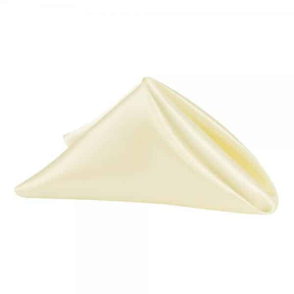 Sleek Satin Napkin 20″x20″ – Yellow | Rental Sleek Satin Napkin 20″x20″ – Yellow | Rental