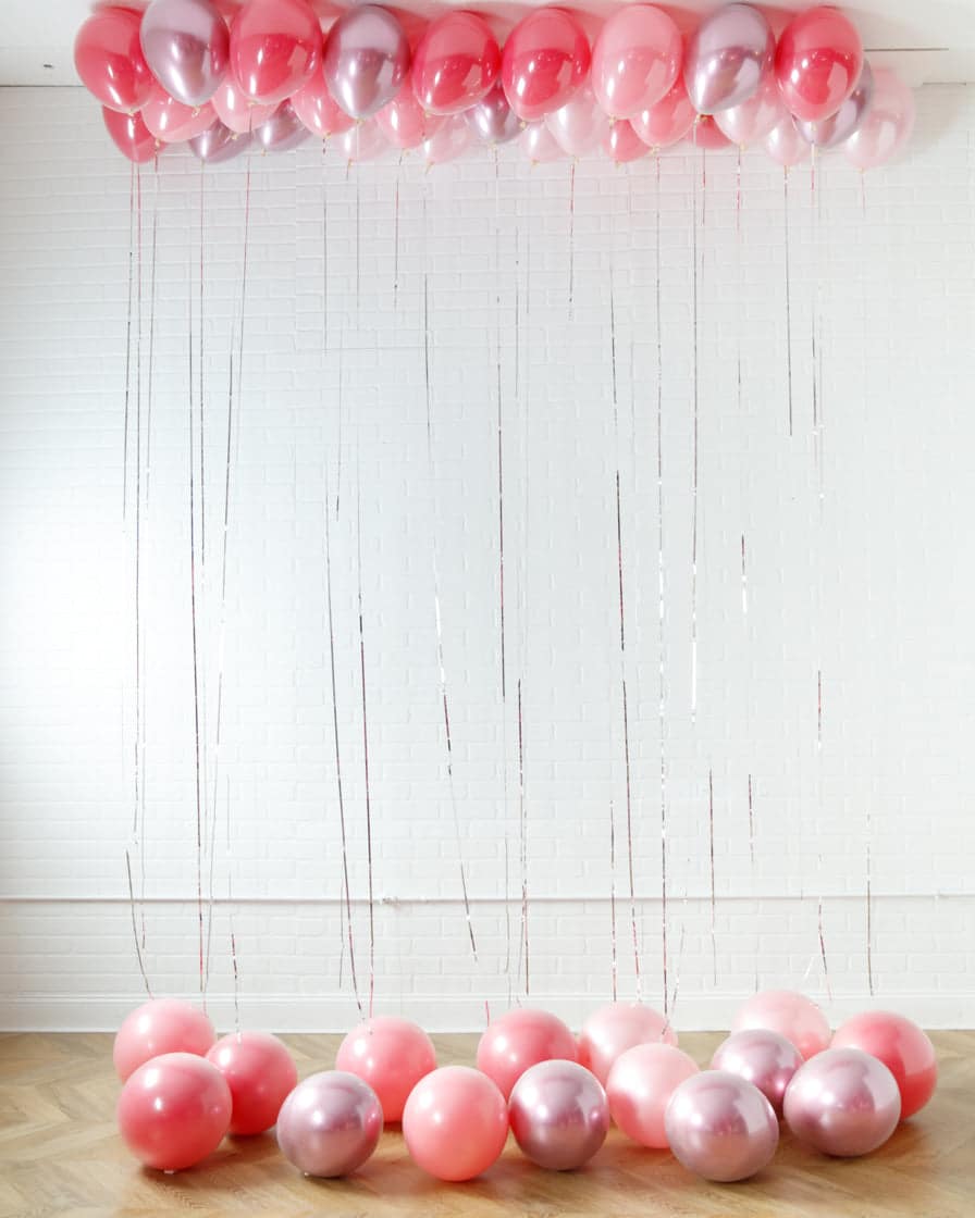 Life In Plastic – Ceiling & Floor Balloon Set | Rental Life In Plastic – Ceiling & Floor Balloon Set | Rental