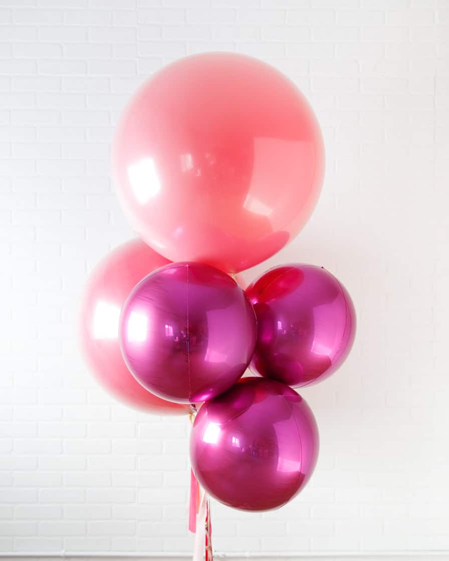Life In Plastic – Giant Balloon and Orbs Bouquet | Rental