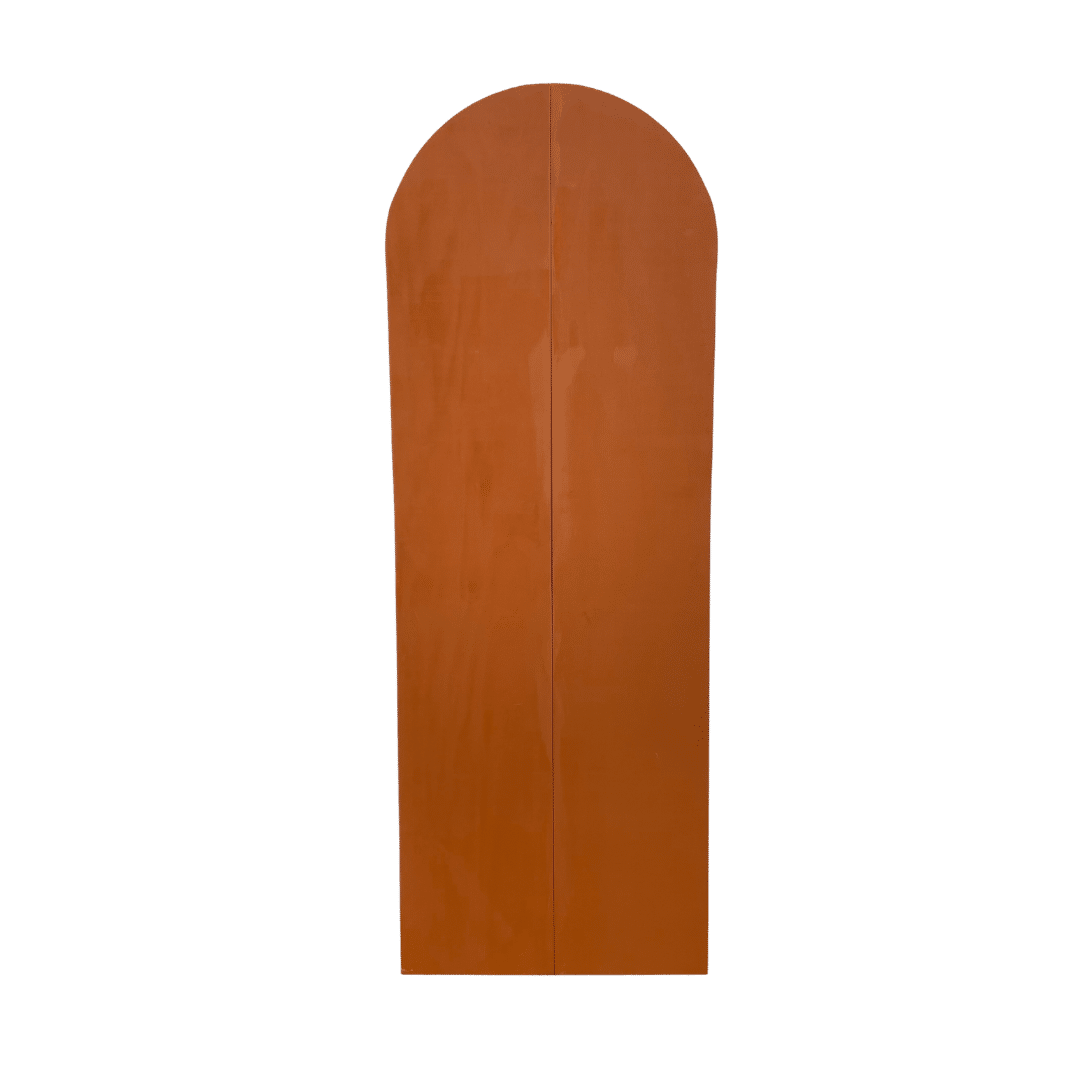 Brown Round Arch Backdrop | Rental