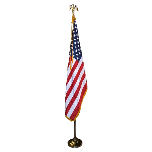 10′ x 15′ American Flag with Stand Kit | Rental