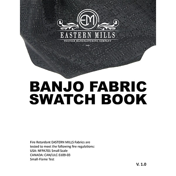 Banjo Fabric Swatch Book by Eastern Mills – All Banjo Products | Rental