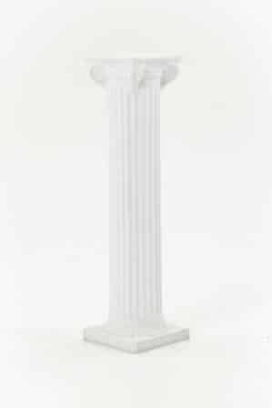 72″ Capital Colonnade Column – White | Rental