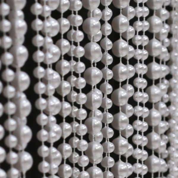 DecoStar™ 6ft Pearl Multi Ball Chain Curtain | Rental DecoStar™ 6ft Pearl Multi Ball Chain Curtain | Rental