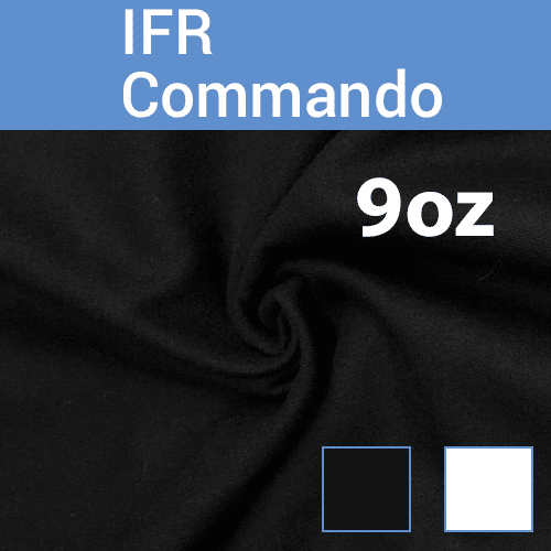 9oz. Fire Retardant Duvetyne/Commando Cloth – Sewn Drape Panel w/ 4″ Rod Pockets – 10ft | Rental 9oz. Fire Retardant Duvetyne/Commando Cloth – Sewn Drape Panel w/ 4″ Rod Pockets – 10ft | Rental