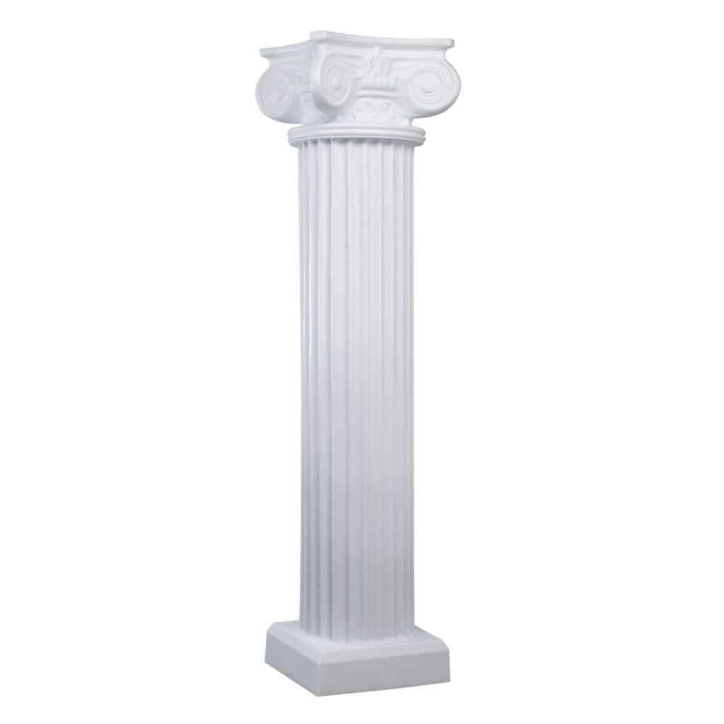 40″ Ivory Scamozzi Column | Rental