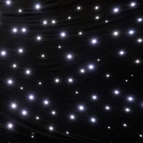 6M x 6M EddyLight™ NOVA LED Star Drop Curtain | Rental