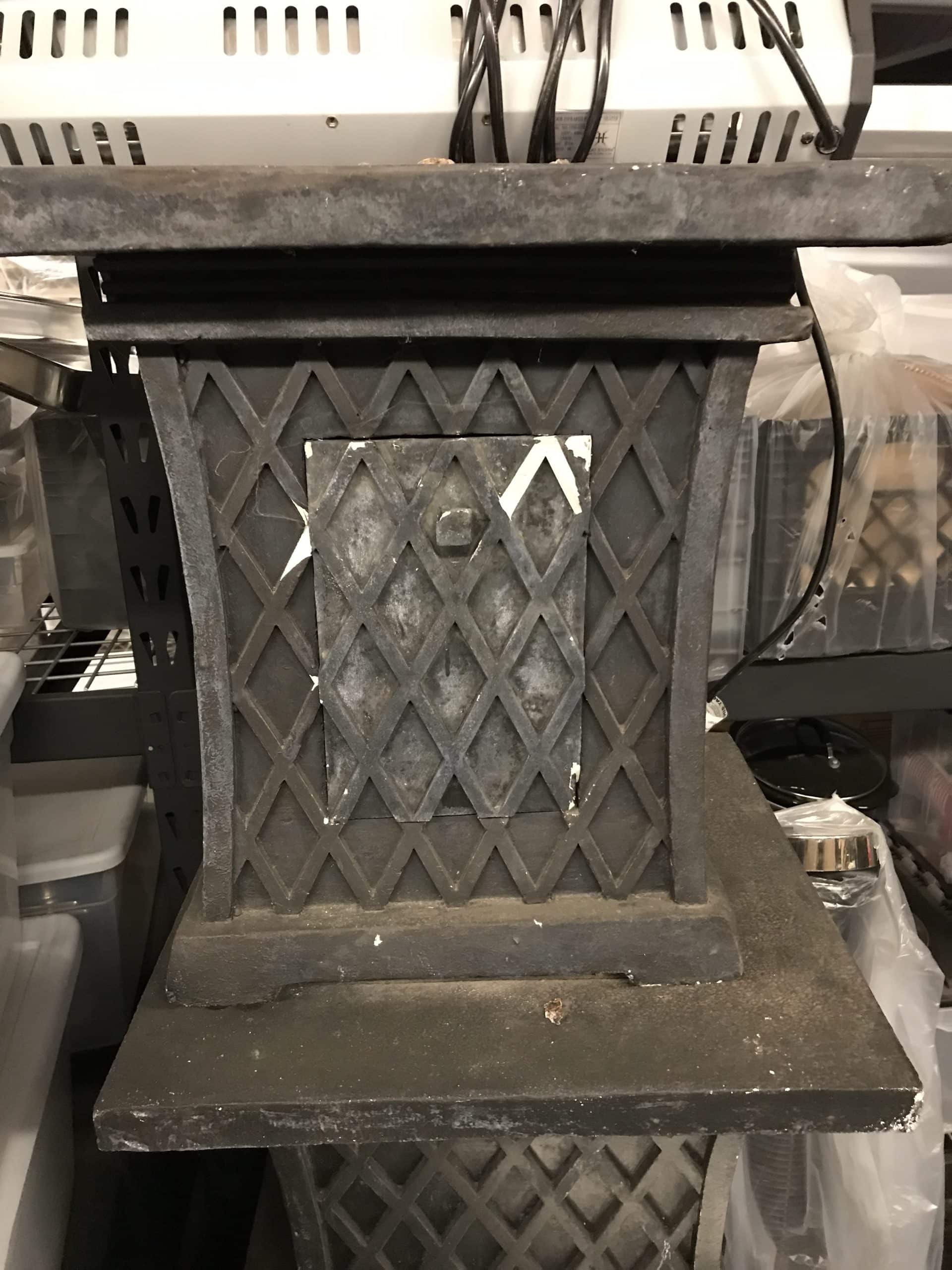 21” Porcelain Fire Pit | Rental