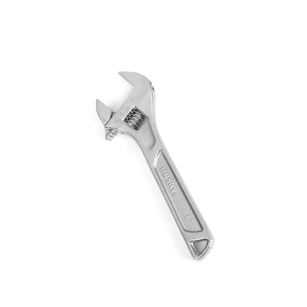 Husky — 6 in. Adjustable Wrench | Rental