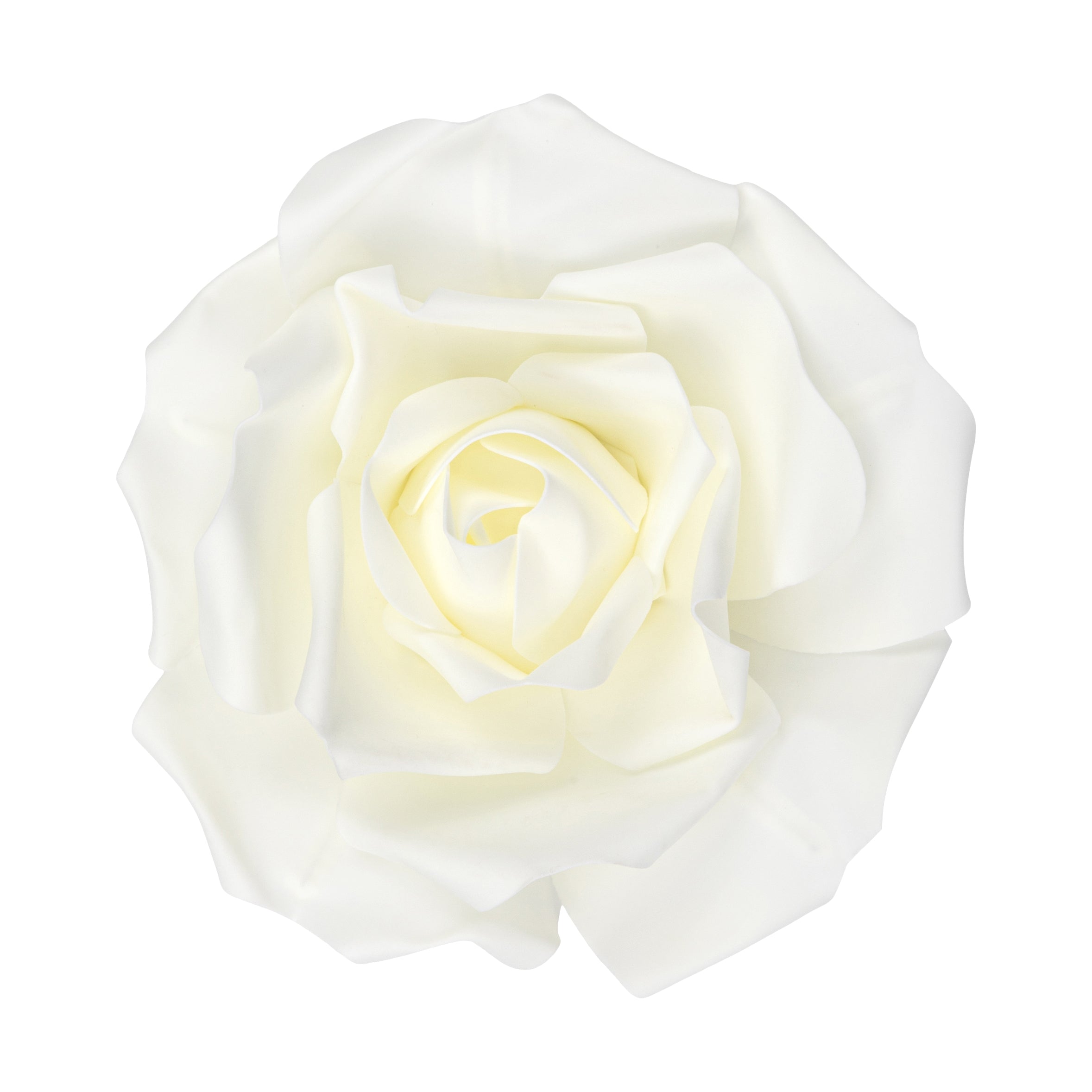 Large Foam Rose Wall Decor 30 cm – Ivory | Rental Large Foam Rose Wall Decor 30 cm – Ivory | Rental